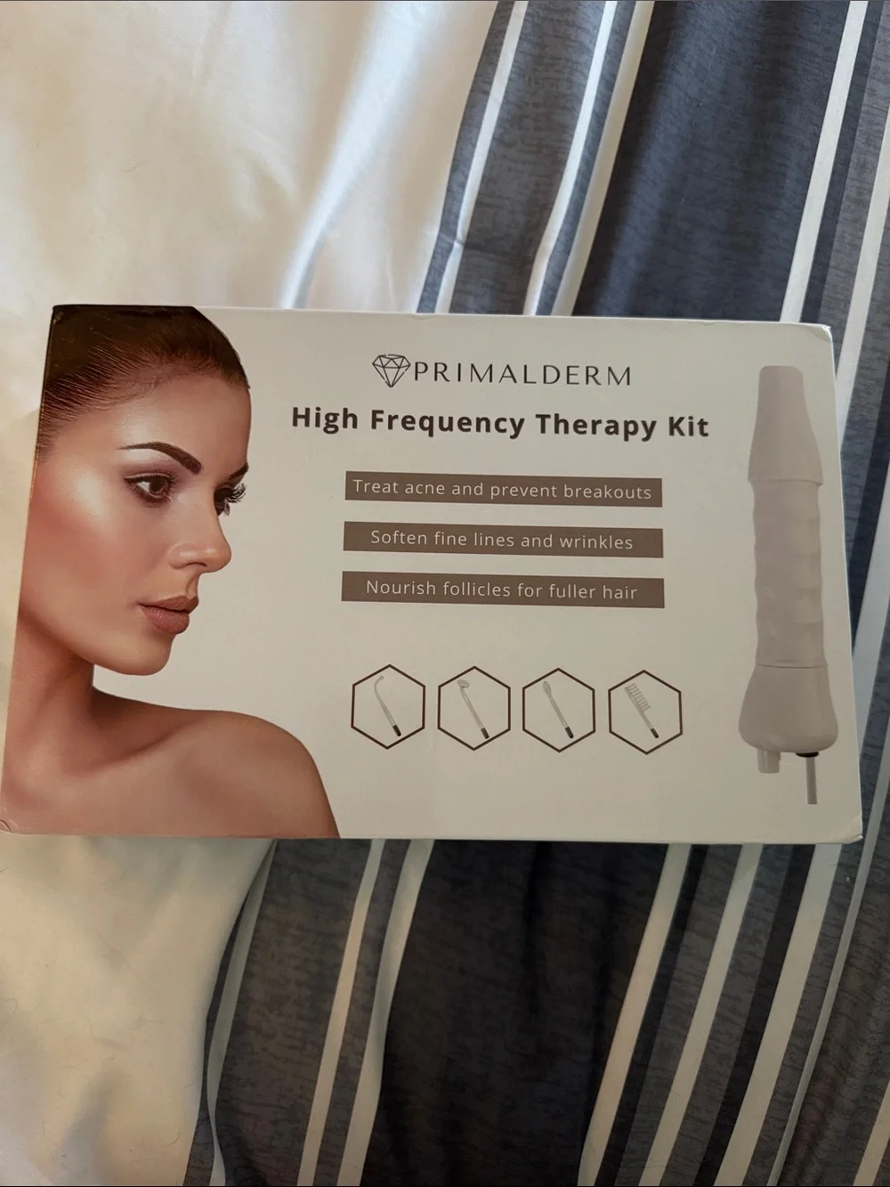 High Frequency Therapy Kit - White